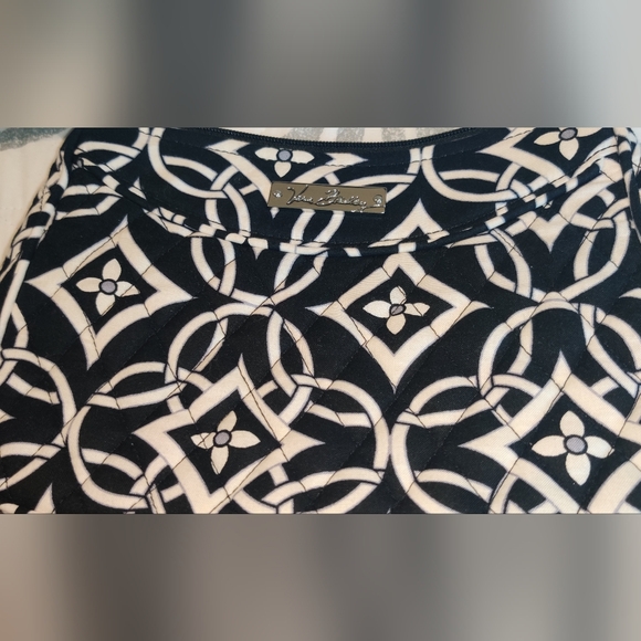 Vera Bradley Black and White Pattern Bag And Small Purse Excellent Condition - Picture 10 of 10